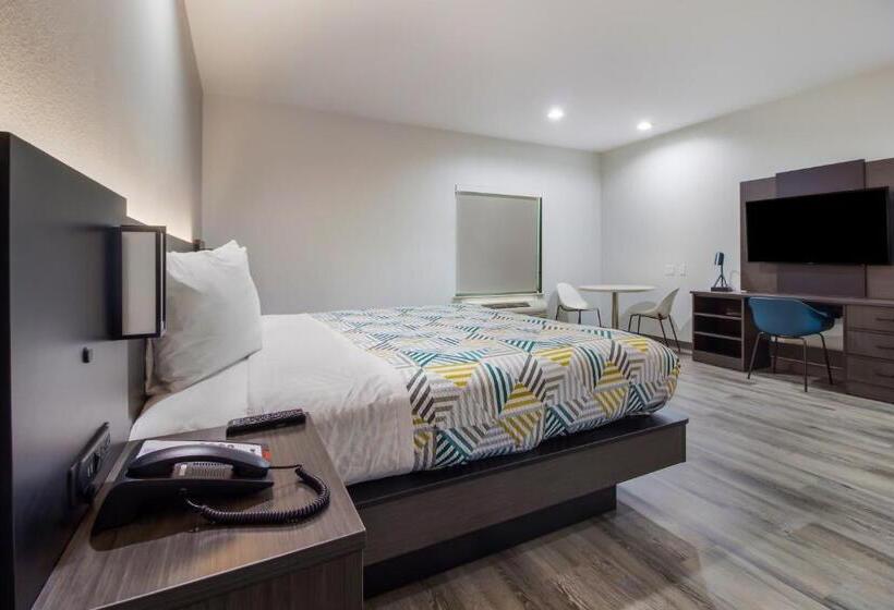 اتاق لوکس با تخت بزرگ, Studio 6 Katy, Tx