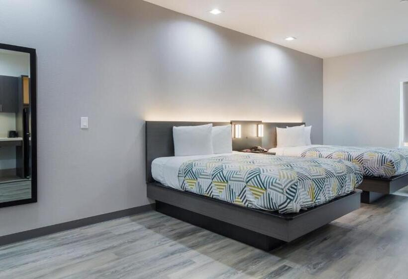 اتاق لوکس با تخت بزرگ, Studio 6 Katy, Tx
