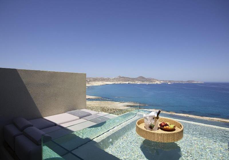 سوییت سوپریور با چشم‌انداز دریا, Domes White Coast Milos, Adults Only   Small Luxury Hotels Of The World