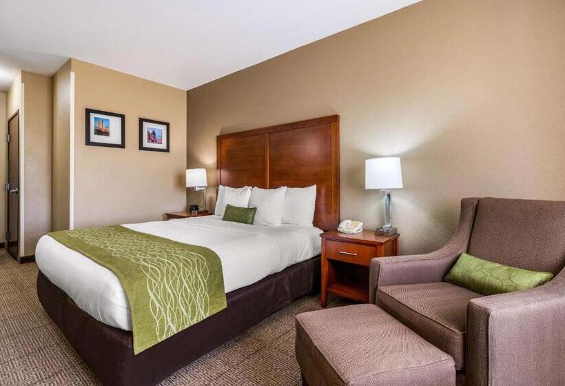 غرفة قياسية سرير كينج, Comfort Inn & Suites Sacramento – University Area