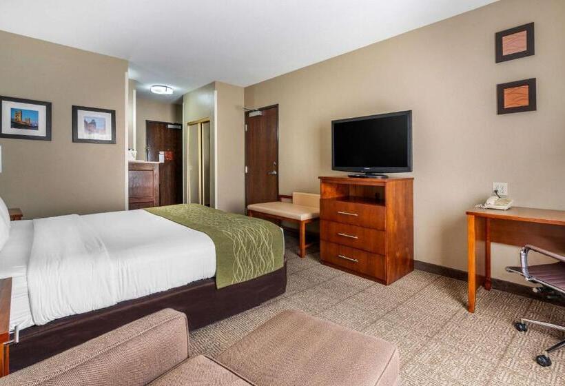 غرفة قياسية سرير كينج, Comfort Inn & Suites Sacramento – University Area