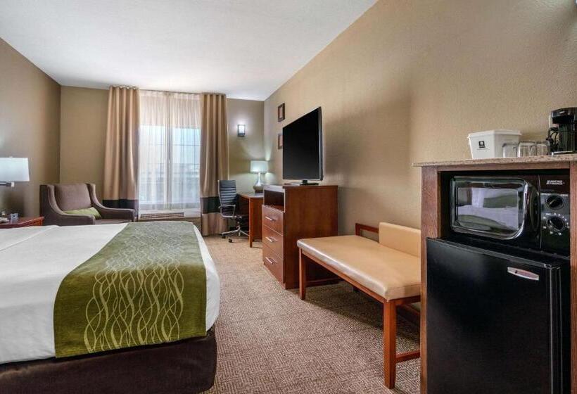 غرفة قياسية سرير كينج, Comfort Inn & Suites Sacramento – University Area