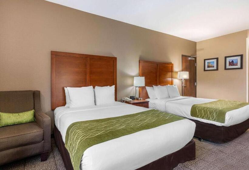 غرفة قياسية لذوى الاحتياجات الخاصة, Comfort Inn & Suites Sacramento – University Area