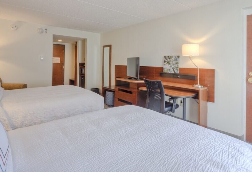 اتاق استاندارد با 2 تخت دوبل, Fairfield Inn & Suites Winstonsalem Downtown