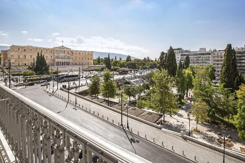اتاق دلوکس با تخت کینگ و چشم‌انداز شهر, King George, A Luxury Collection Hotel, Athens
