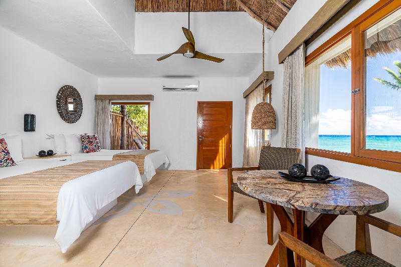 اتاق استاندارد با چشم‌انداز دریا, Mahekal Beach Front Resort & Spa