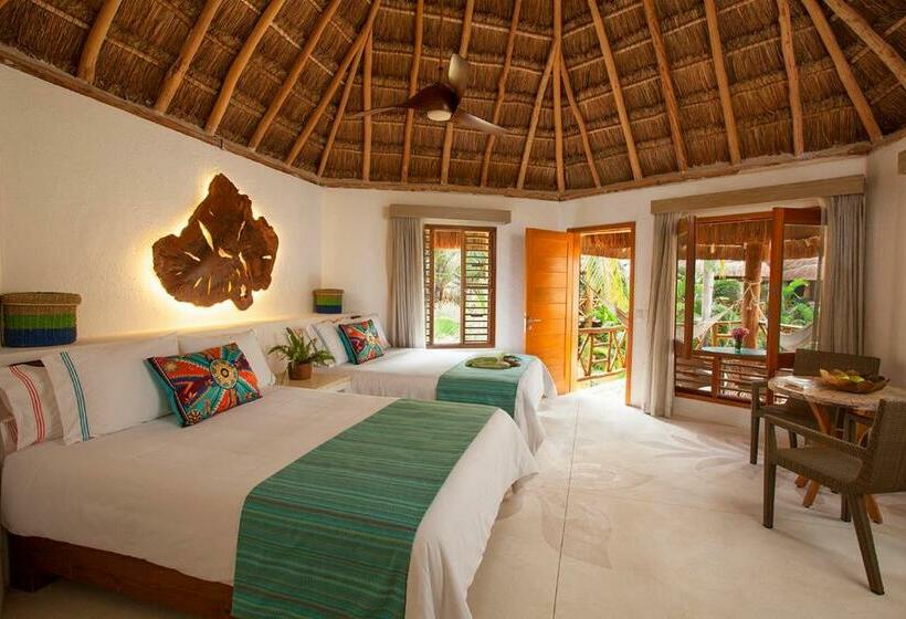 اتاق استاندارد با چشم‌انداز باغ, Mahekal Beach Front Resort & Spa