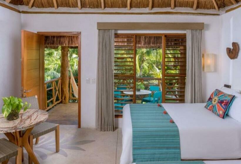 اتاق استاندارد با چشم‌انداز باغ, Mahekal Beach Front Resort & Spa