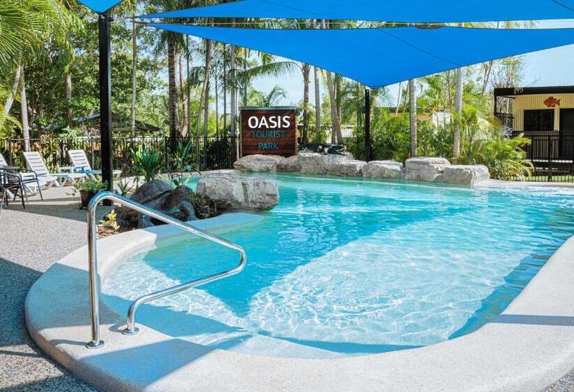 استودیو استاندارد با چشم‌انداز استخر, Oasis Tourist Park