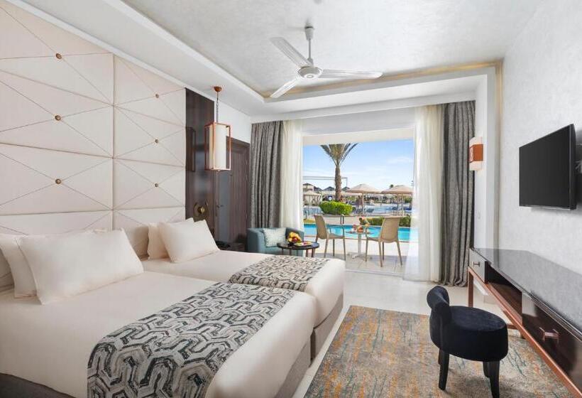 标准间带游泳池, Pickalbatros White Beach Taghazout - Adults Friendly 16 Years Plus - Ultra All Inclusive