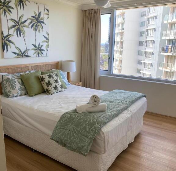 آپارتمان 2 خوابه با چشم‌انداز دریا, Oceania On Burleigh Beach