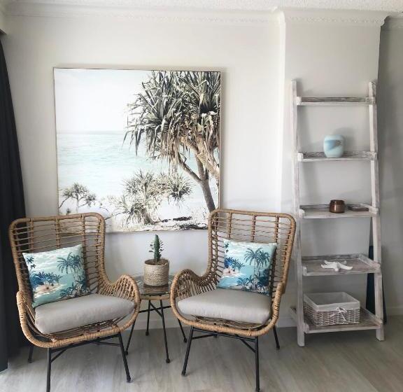 آپارتمان 2 خوابه با چشم‌انداز دریا, Oceania On Burleigh Beach
