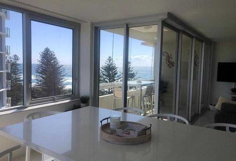 1 Bedroom Penthouse Apartment, Oceania On Burleigh Beach