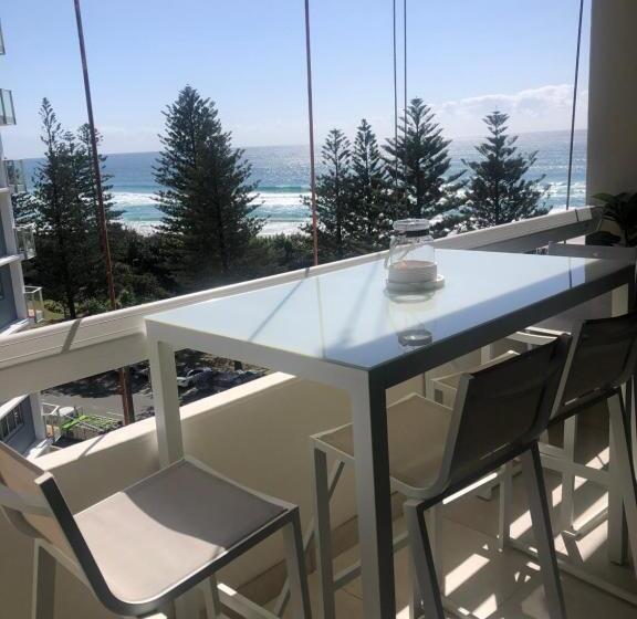 1 Bedroom Penthouse Apartment, Oceania On Burleigh Beach