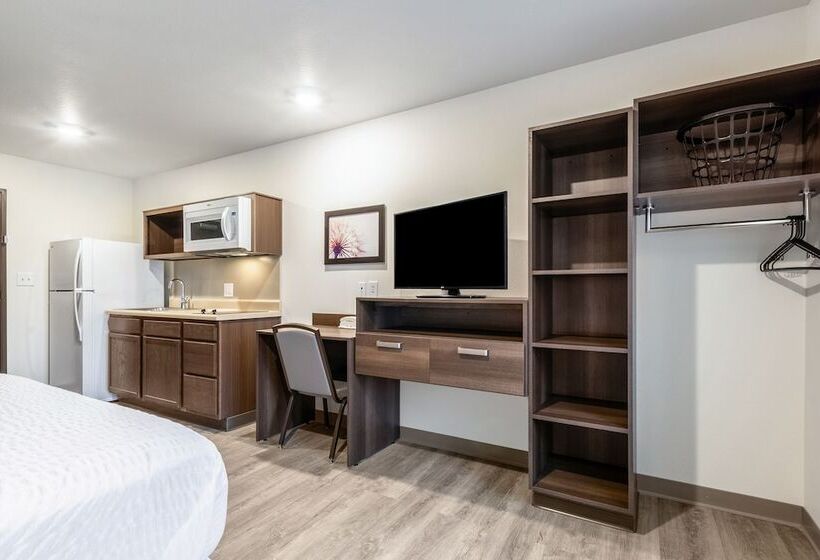 اتاق استاندارد با 2 تخت دوبل, Woodspring Suites Chicago Midway