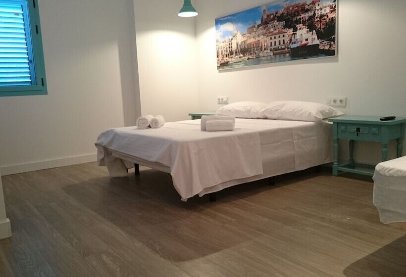 豪华房间, Hostal Sunset Ibiza