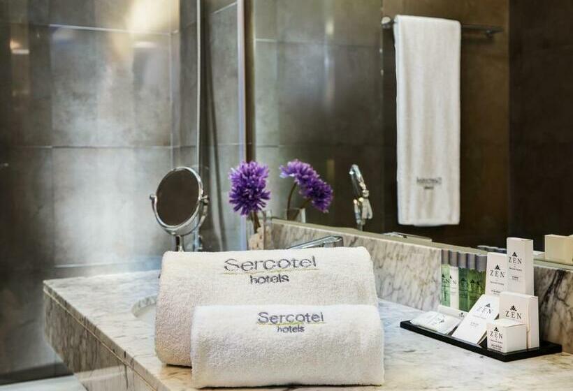 اتاق استاندارد با تخت بزرگ, Sercotel Amister Art Hotel Barcelona