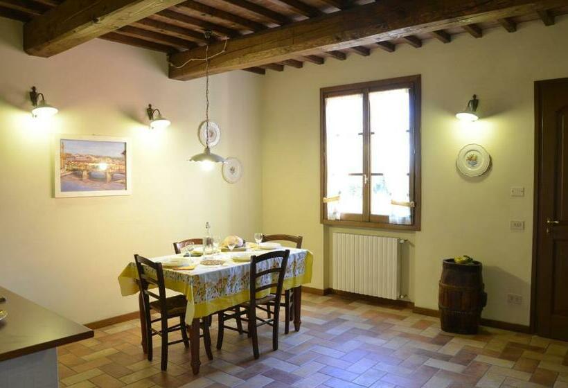 آپارتمان 1 خوابه با تراس, Agriturismo Corte In Poggio