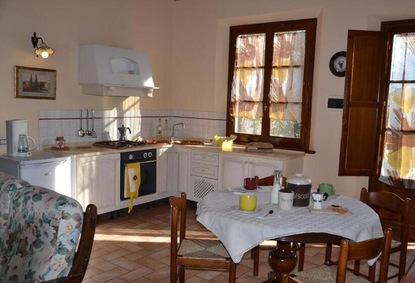 آپارتمان 1 خوابه با چشم‌انداز باغ, Agriturismo Corte In Poggio