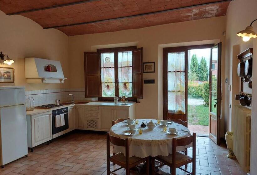 آپارتمان 1 خوابه با چشم‌انداز باغ, Agriturismo Corte In Poggio