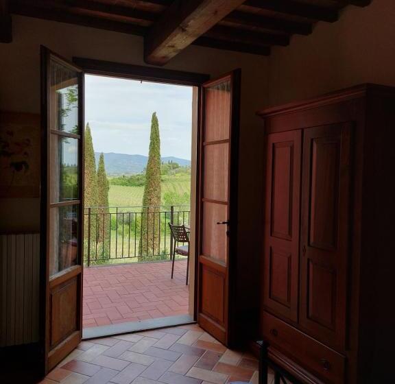 آپارتمان 1 خوابه با تراس, Agriturismo Corte In Poggio