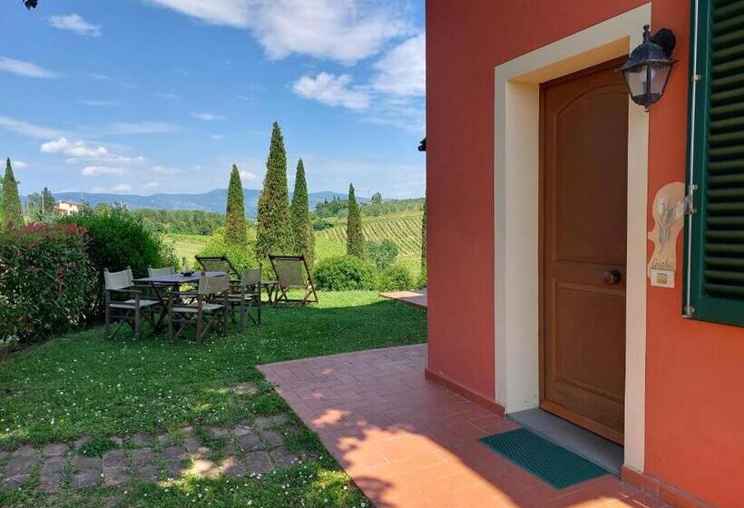 آپارتمان 1 خوابه با تراس, Agriturismo Corte In Poggio