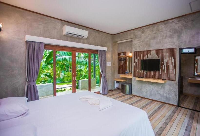 اتاق استاندارد با تخت بزرگ, Palm Pran Resort
