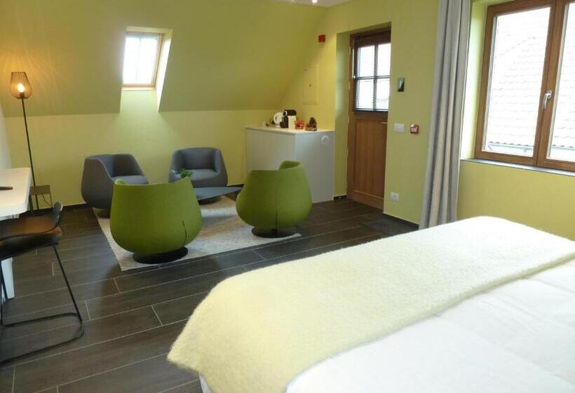 سوییت با چشم‌انداز باغ, B&b 't Hof Van Spiere