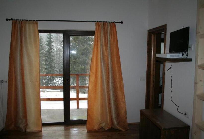 اتاق استاندارد سه تخته با بالکن, Complex Transalpina Lac