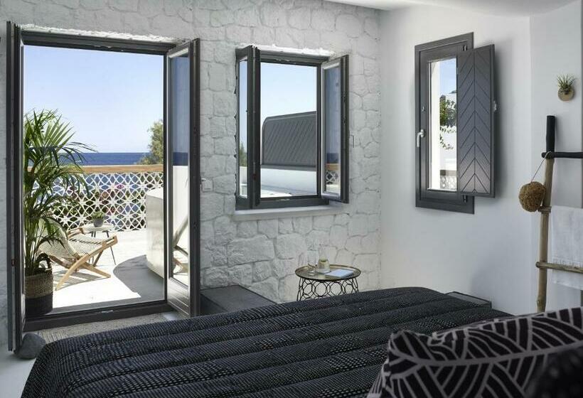 اتاق لوکس با چشم‌انداز دریا, Afroditi Venus Beach Resort