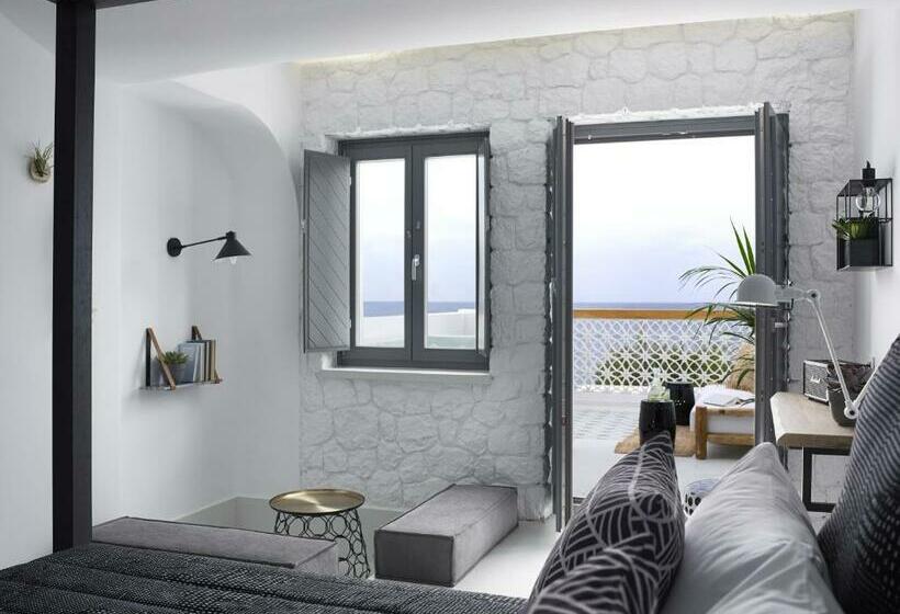 اتاق لوکس با چشم‌انداز دریا, Afroditi Venus Beach Resort