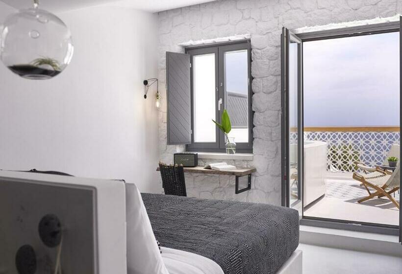 اتاق لوکس با چشم‌انداز دریا, Afroditi Venus Beach Resort
