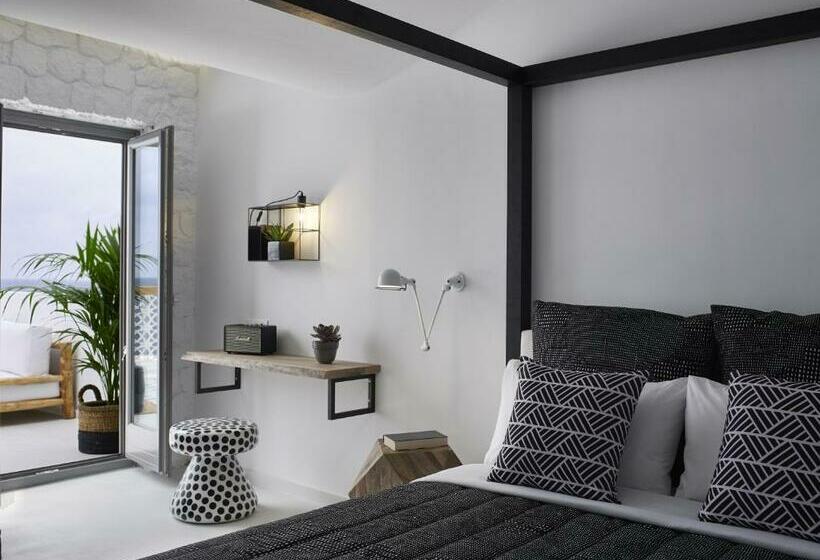 اتاق لوکس با چشم‌انداز دریا, Afroditi Venus Beach Resort