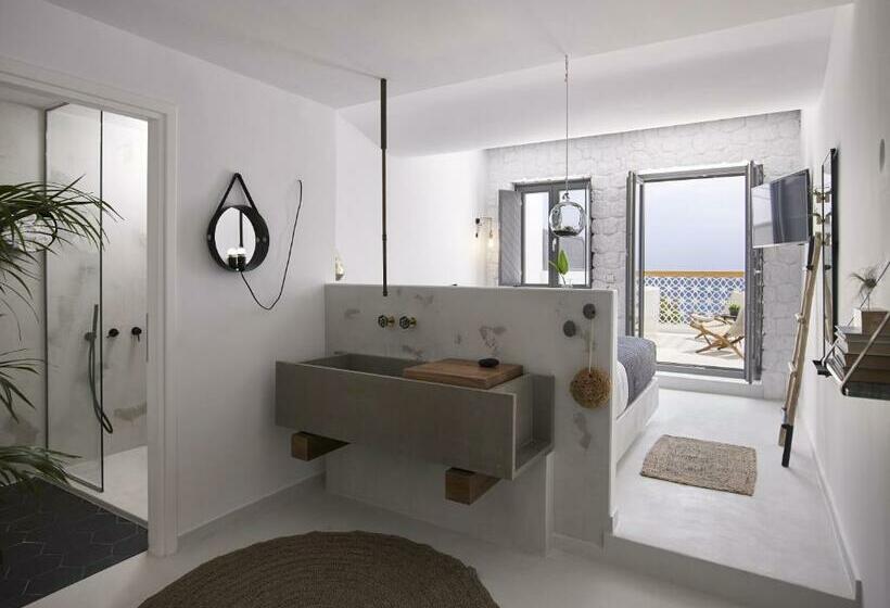 اتاق لوکس با چشم‌انداز دریا, Afroditi Venus Beach Resort