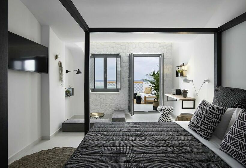 اتاق لوکس با چشم‌انداز دریا, Afroditi Venus Beach Resort