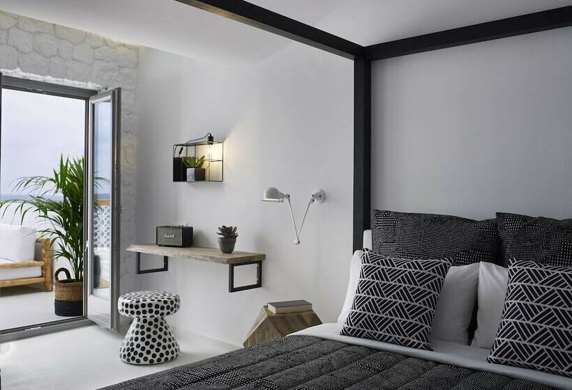 اتاق لوکس با چشم‌انداز دریا, Afroditi Venus Beach Resort