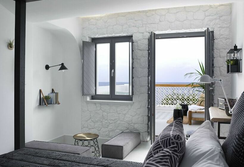 اتاق لوکس با چشم‌انداز دریا, Afroditi Venus Beach Resort