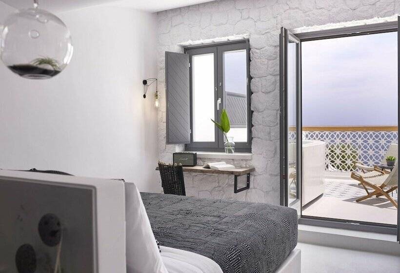 اتاق لوکس با چشم‌انداز دریا, Afroditi Venus Beach Resort
