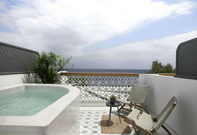 اتاق لوکس با چشم‌انداز دریا, Afroditi Venus Beach Resort