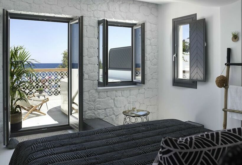 اتاق لوکس با چشم‌انداز دریا, Afroditi Venus Beach Resort