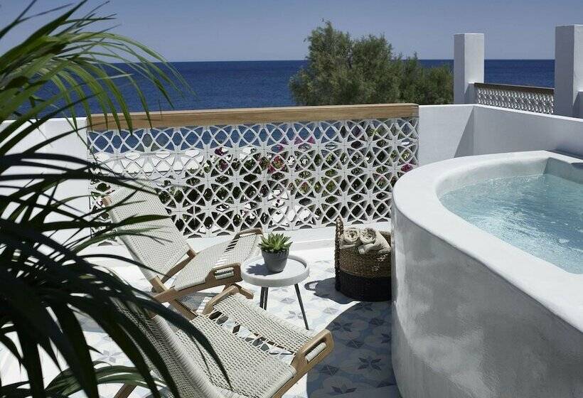 اتاق لوکس با چشم‌انداز دریا, Afroditi Venus Beach Resort