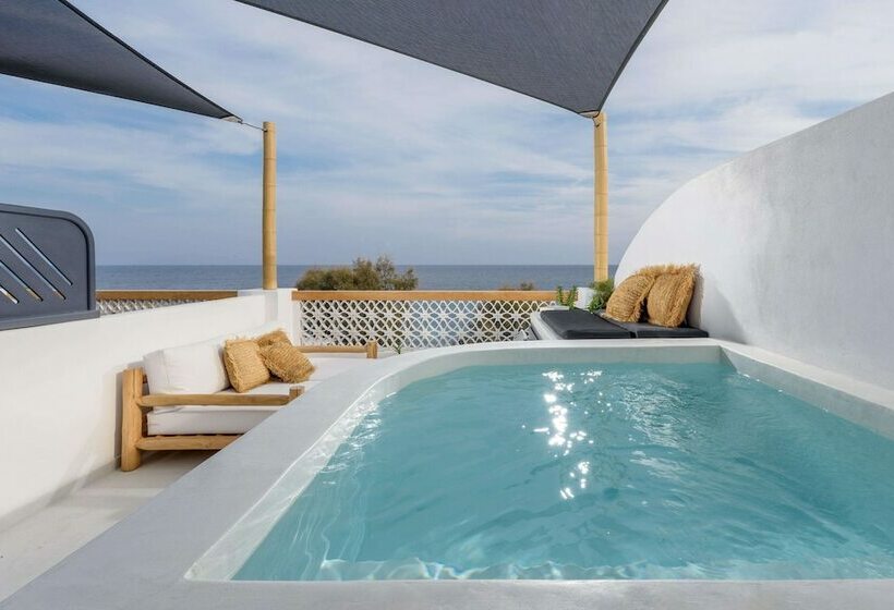 اتاق لوکس با چشم‌انداز دریا, Afroditi Venus Beach Resort