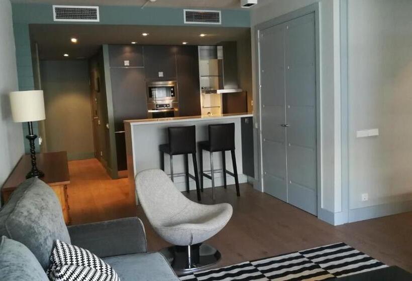 آپارتمان لوکس 1 خوابه, Apartamentos Recoletos