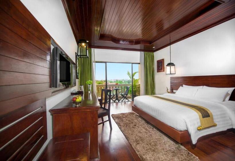 Deluxe Kamer met Kingsize Bed, Borei Angkor Resort & Spa