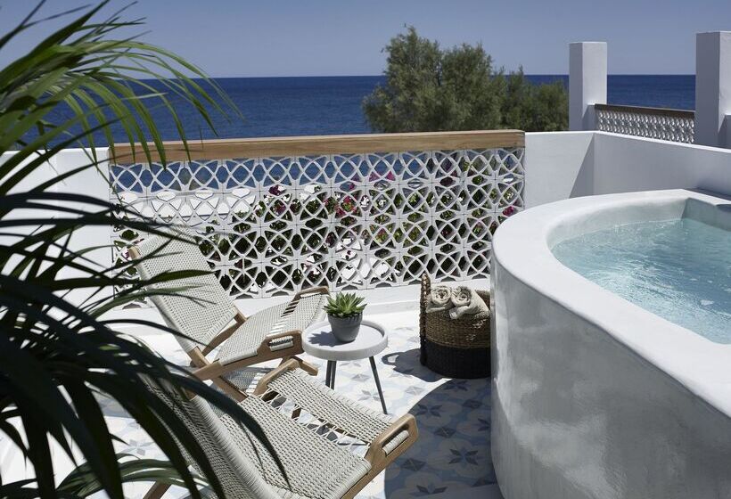 اتاق لوکس با چشم‌انداز دریا, Afroditi Venus Beach Resort