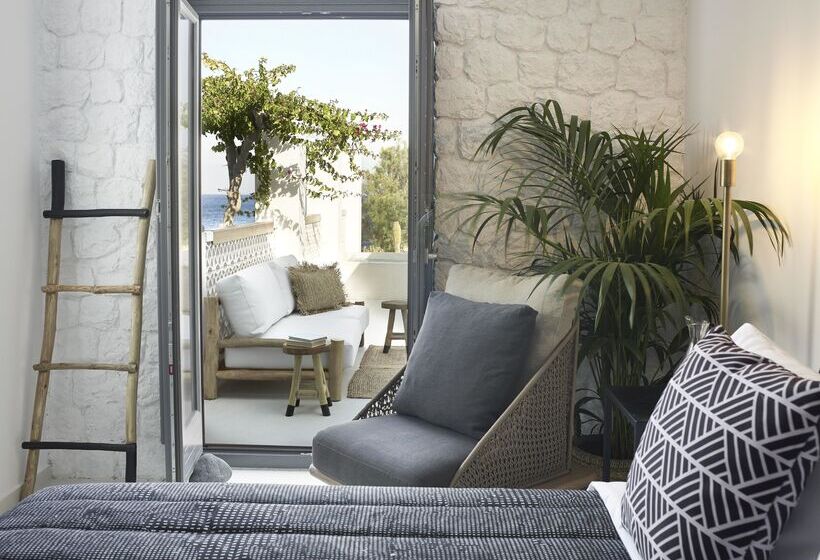 اتاق لوکس با چشم‌انداز دریا, Afroditi Venus Beach Resort