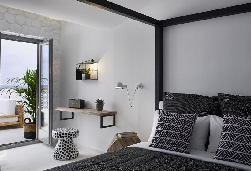 اتاق لوکس با چشم‌انداز دریا, Afroditi Venus Beach Resort