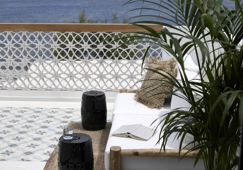اتاق لوکس با چشم‌انداز دریا, Afroditi Venus Beach Resort