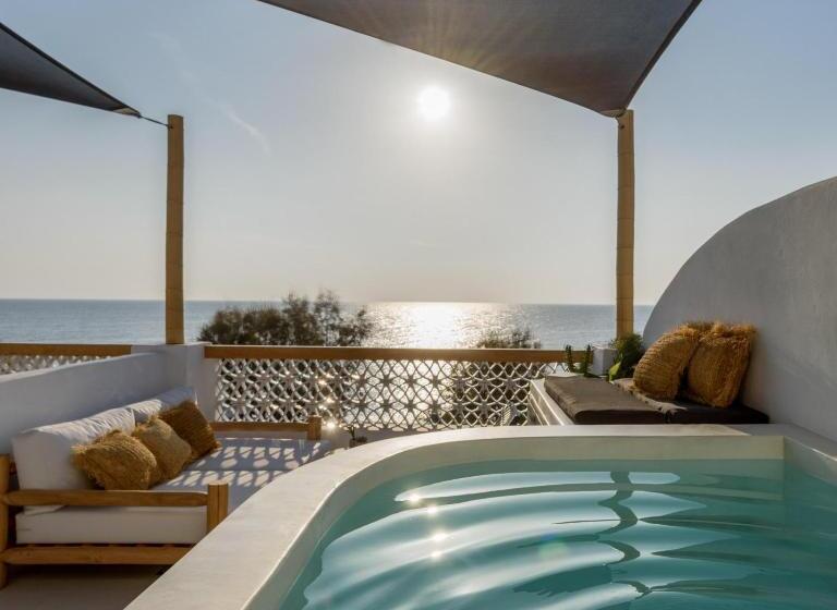 اتاق لوکس با چشم‌انداز دریا, Afroditi Venus Beach Resort