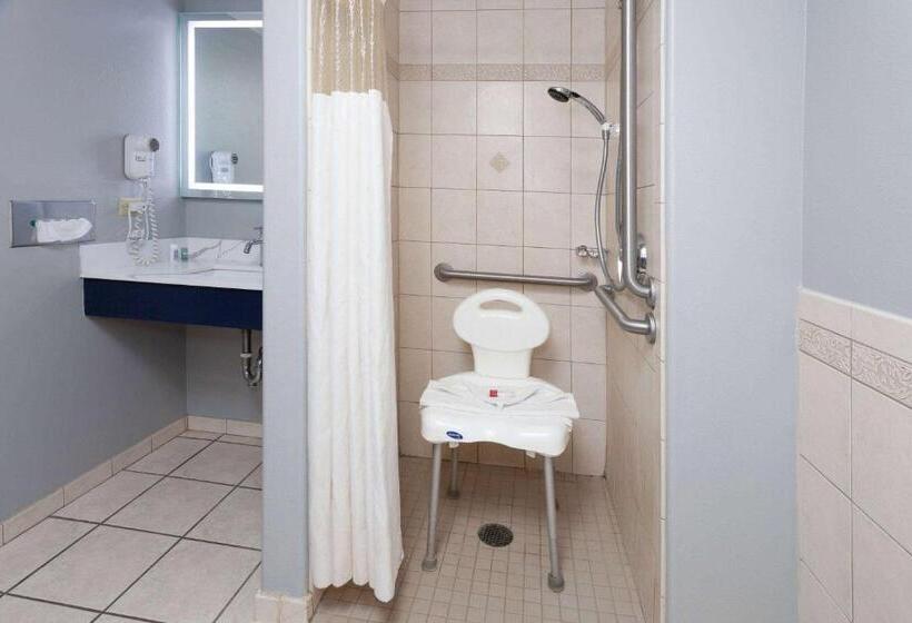 اتاق استاندارد با تخت بزرگ برای معلولان, Americinn By Wyndham Peoria